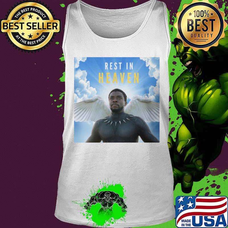Marvel heroes black panther rip chadwick rest in heaven s Tank top Marvel heroes black panther rip chadwick rest in heaven s Tank top