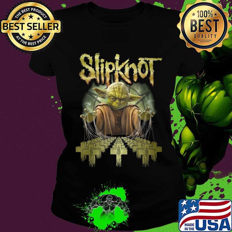 Master yoda slipknot band jesus s Ladies tee Master yoda slipknot band jesus s Ladies tee