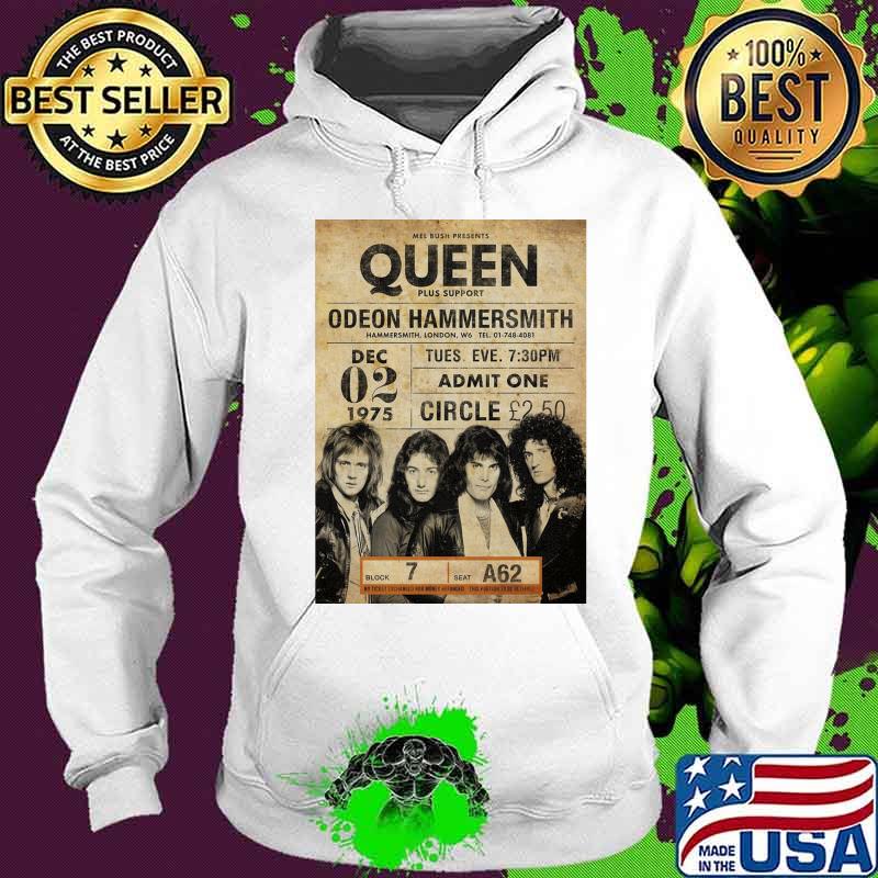 Mel bush presents queen plus support odeon hammersmith s Hoodie Mel bush presents queen plus support odeon hammersmith s Hoodie