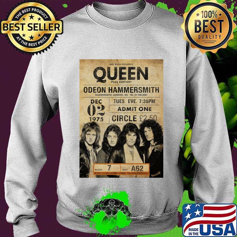 Mel bush presents queen plus support odeon hammersmith s Sweater Mel bush presents queen plus support odeon hammersmith s Sweater