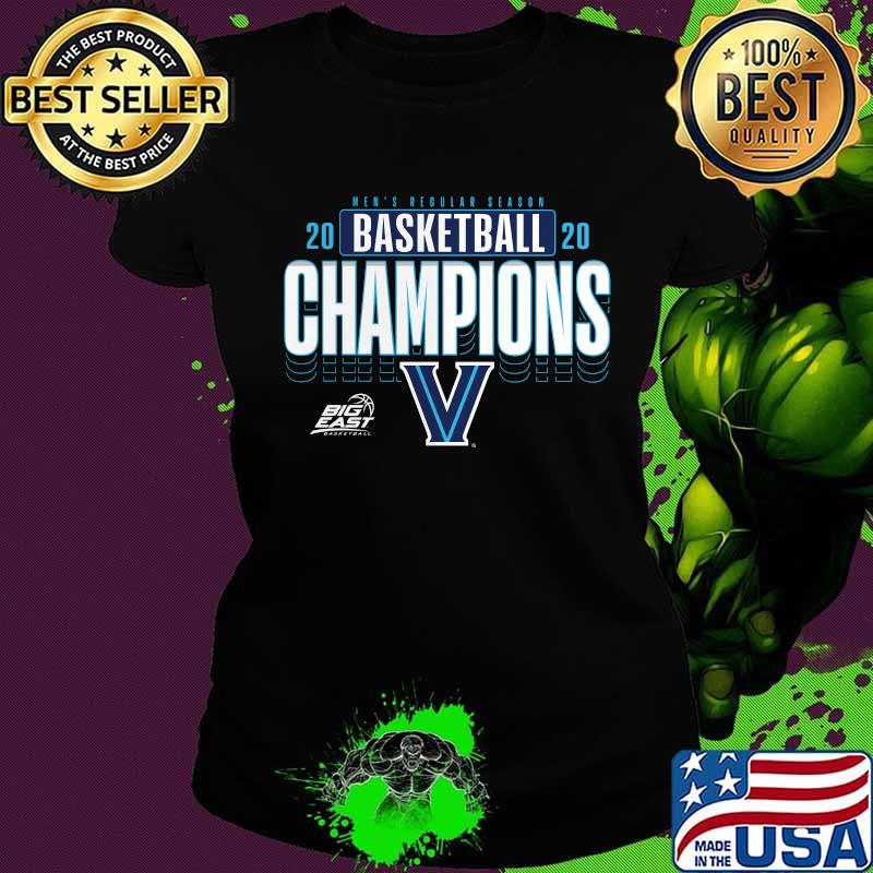 Men's regular season 2020 basketball champions villanova wildcats s Ladies tee Men's regular season 2020 basketball champions villanova wildcats s Ladies tee