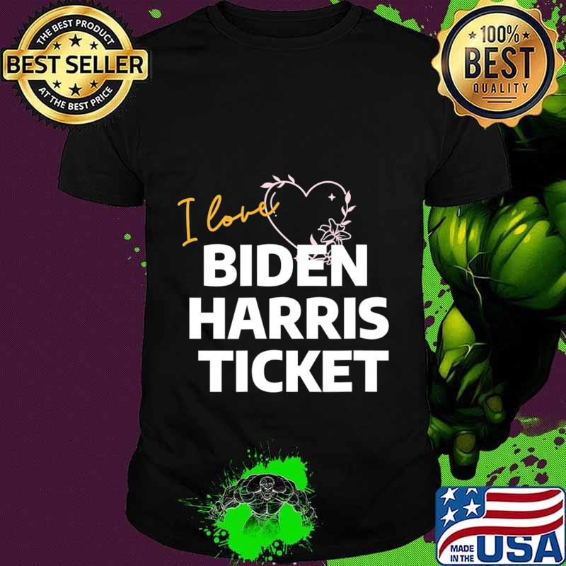 Mens Biden Harris Ticket - America Votes November 2020 Democratic T-Shirt