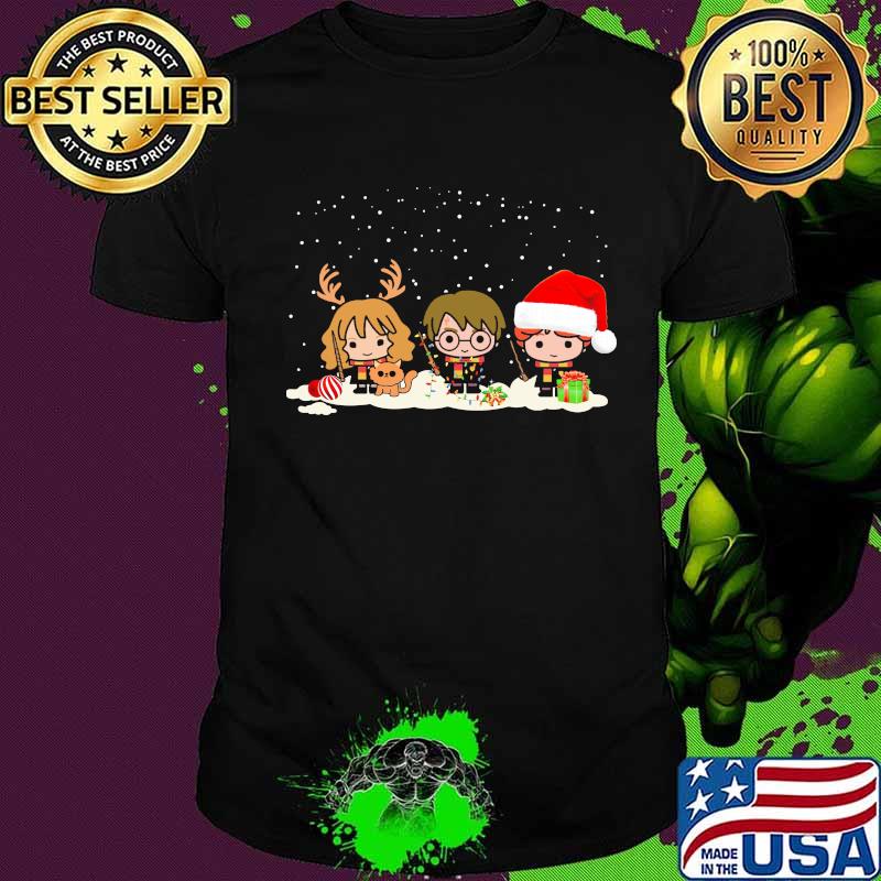 Merry christmas harry potter characters chibi shirt Merry christmas harry potter characters chibi shirt