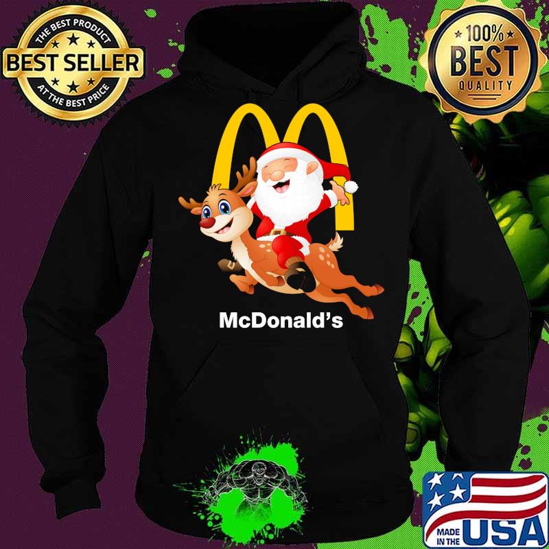 Merry christmas santa claus mcdonald's s Hoodie Merry christmas santa claus mcdonald's s Hoodie