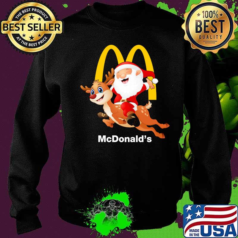 Merry christmas santa claus mcdonald's s Sweater Merry christmas santa claus mcdonald's s Sweater