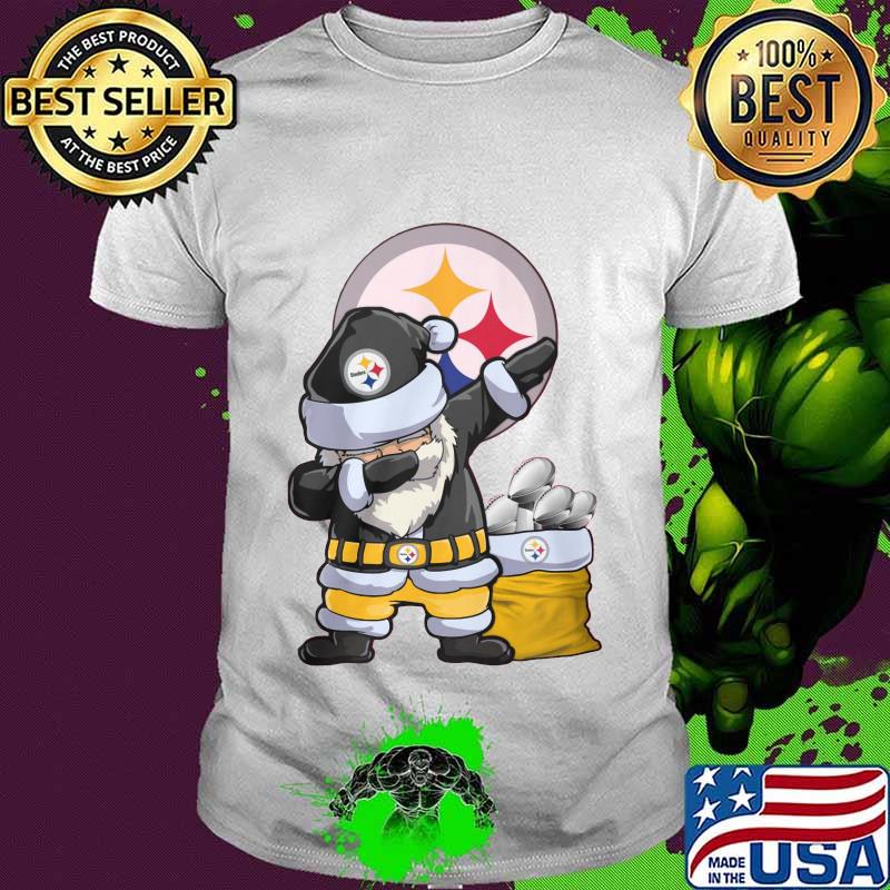 Merry christmas santa claus pittsburgh steelers shirt