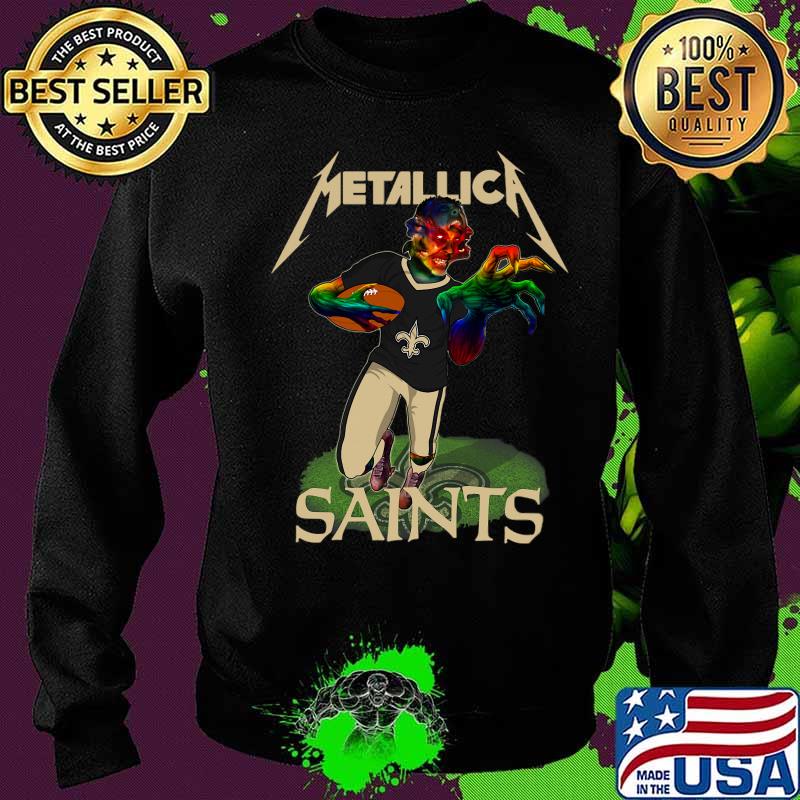 Metallica band new orleans saints football s Sweater Metallica band new orleans saints football s Sweater