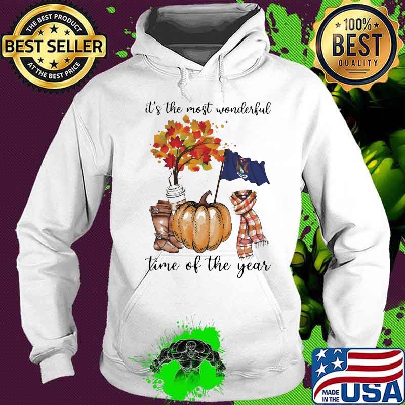 Michigan flag it's the most wonderful time of the year leaves s Hoodie Michigan flag it's the most wonderful time of the year leaves s Hoodie
