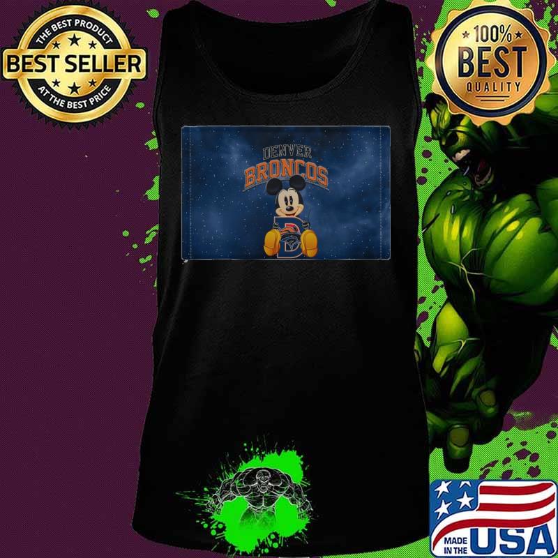 Mickey mouse hug denver broncos s Tank top Mickey mouse hug denver broncos s Tank top