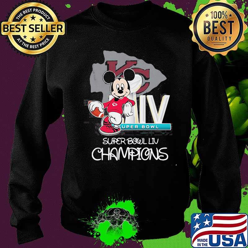Mickey mouse kansas city chiefs super bowl liv champions s Sweater Mickey mouse kansas city chiefs super bowl liv champions s Sweater