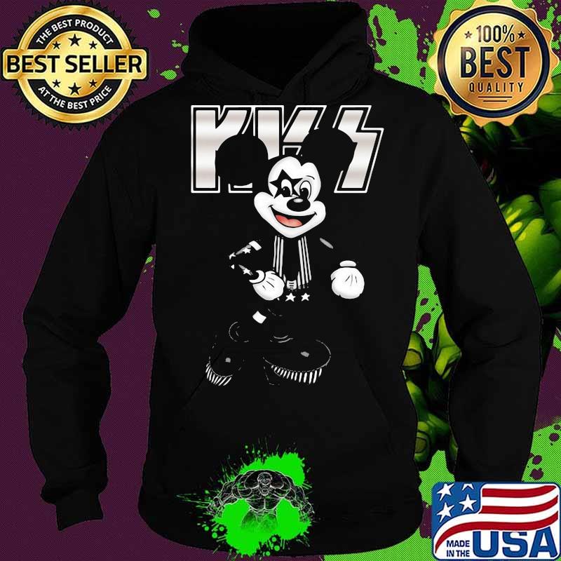Mickey mouse kiss band s Hoodie Mickey mouse kiss band s Hoodie