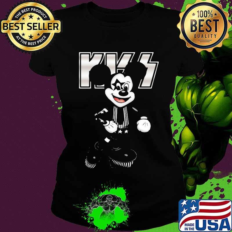 Mickey mouse kiss band s Ladies tee Mickey mouse kiss band s Ladies tee