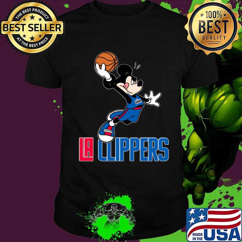 Mickey mouse los angeles clippers basketball shirt