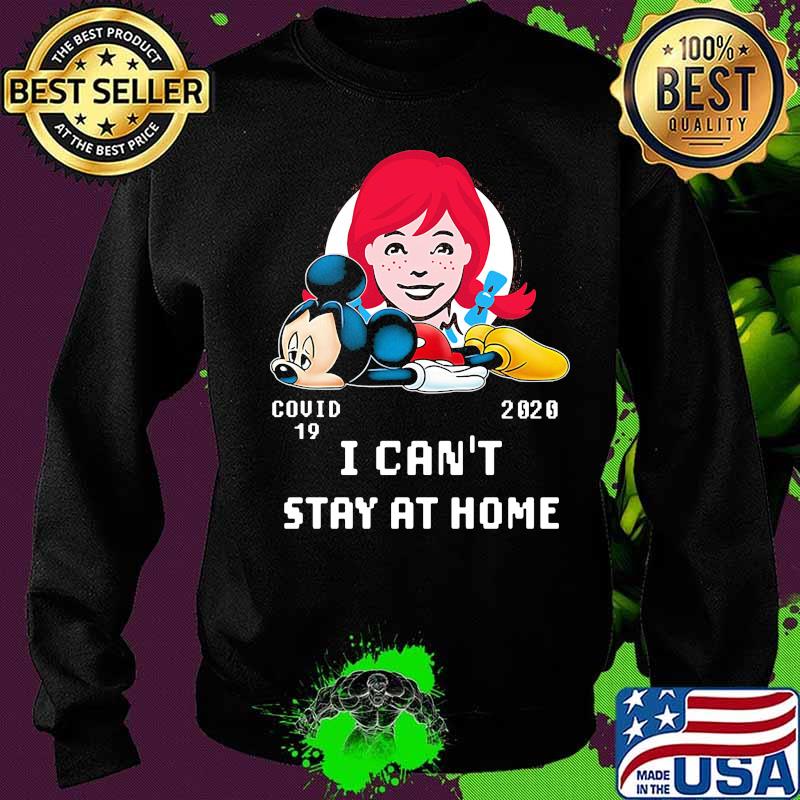 Mickey mouse wendy's covid-19 2002 i can't stay at home s Sweater Mickey mouse wendy's covid-19 2002 i can't stay at home s Sweater