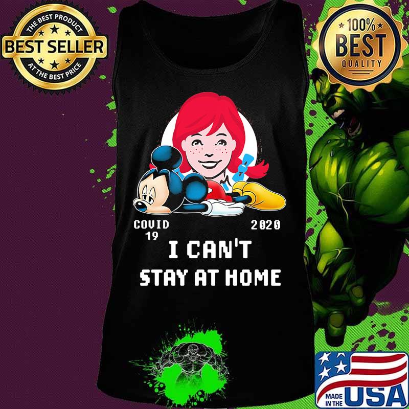 Mickey mouse wendy's covid-19 2002 i can't stay at home s Tank top Mickey mouse wendy's covid-19 2002 i can't stay at home s Tank top