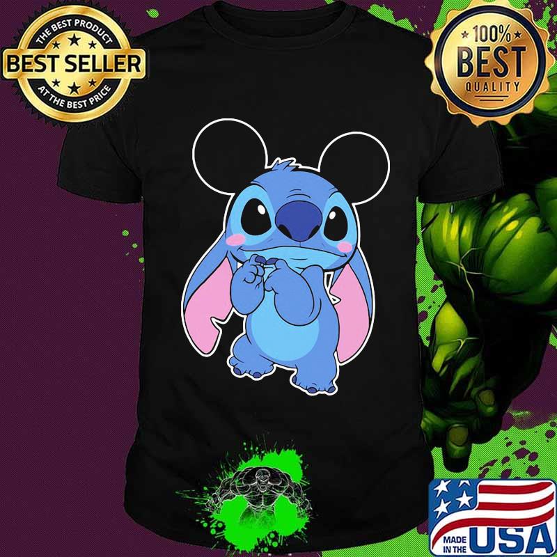 Mickey mouse with stitch shirt