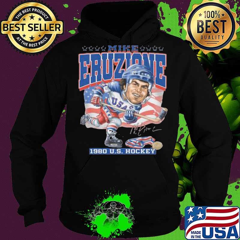 Mike eruzione 1980 us hockey american flag s Hoodie Mike eruzione 1980 us hockey american flag s Hoodie