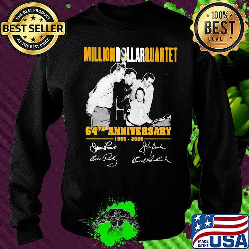 Million dollar quartet 64th anniversary 1856 2020 signatures s Sweater Million dollar quartet 64th anniversary 1856 2020 signatures s Sweater