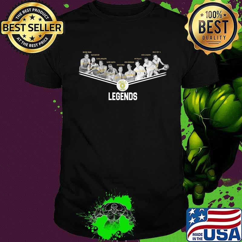 Minneapolis lakers legends basketball players signatures shirt Minneapolis lakers legends basketball players signatures shirt