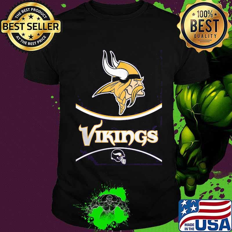 Minnesota vikings football logo shirt