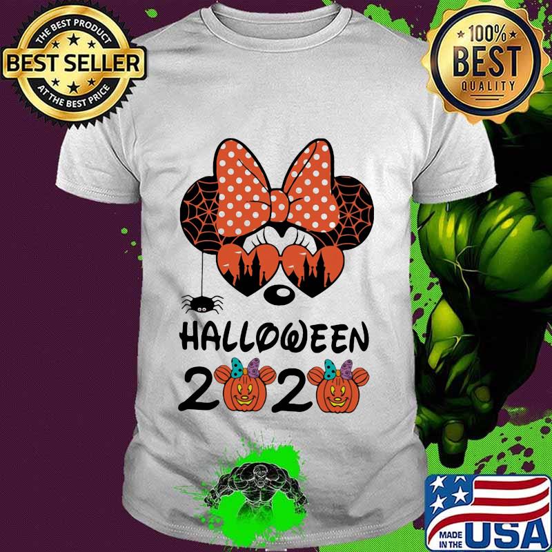 Minnie mouse halloween 2020 pumpkin shirt