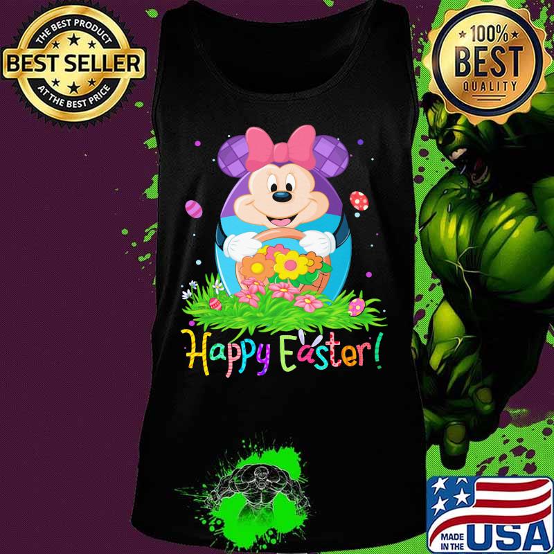 Minnie mouse happy easter flower s Tank top Minnie mouse happy easter flower s Tank top