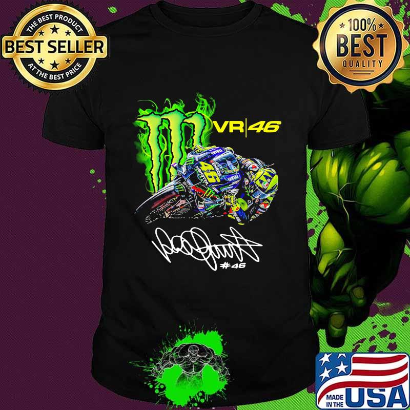 Monster valentino rossi vr46 racing signature shirt