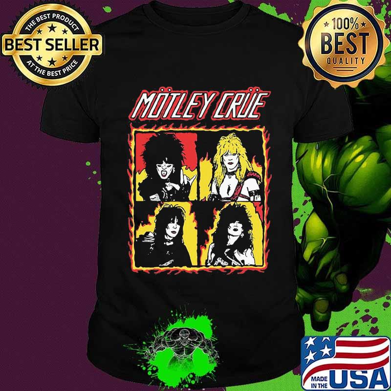 Motley crue band members shirt