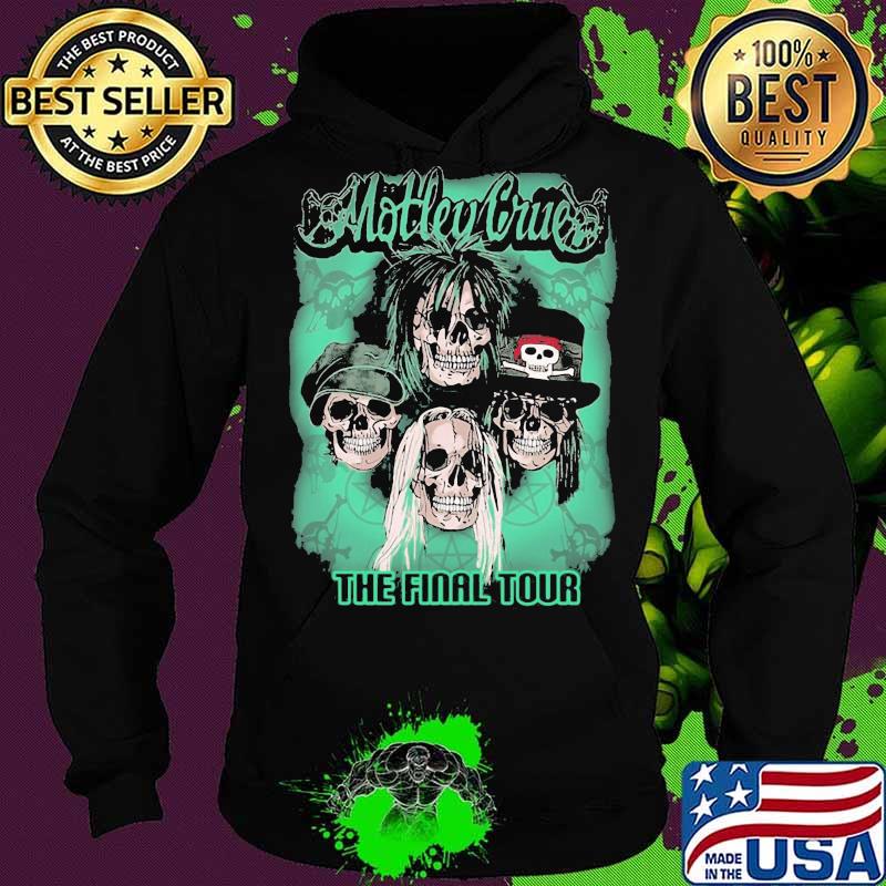 Motley crue band the final tour skull s Hoodie Motley crue band the final tour skull s Hoodie