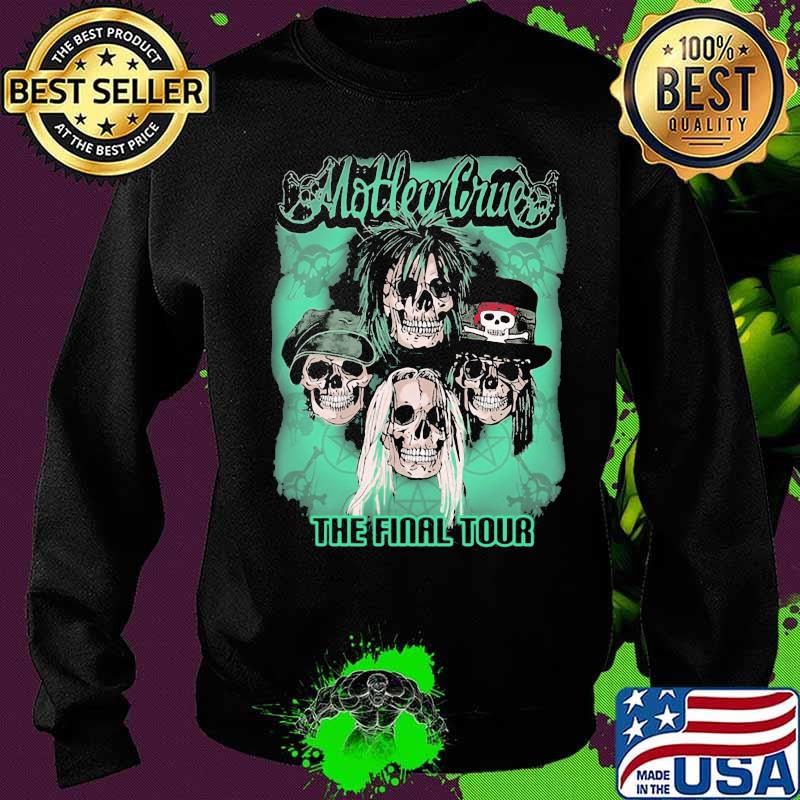 Motley crue band the final tour skull s Sweater Motley crue band the final tour skull s Sweater