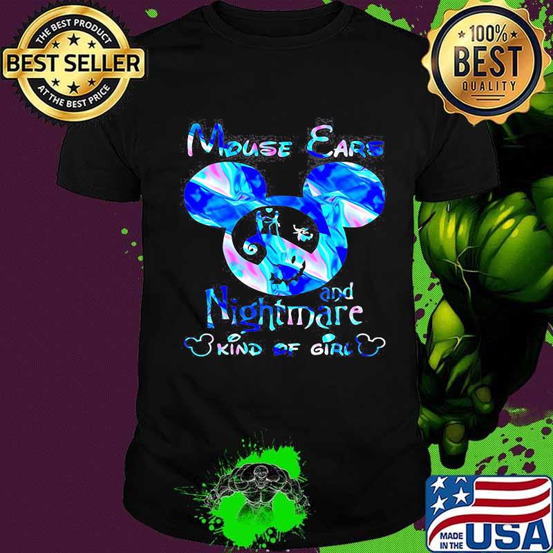 Mouse ears and nightmare kind of girl shirt