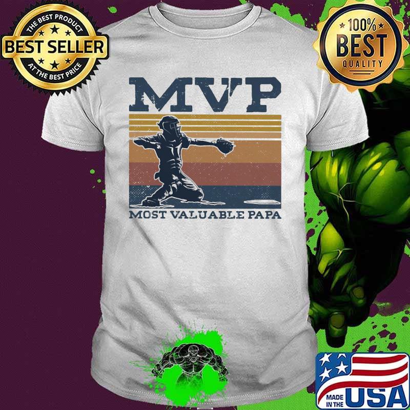 Mvp most valuable papa vintage retro shirt Mvp most valuable papa vintage retro shirt