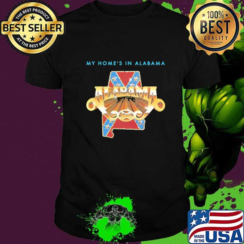 My home's in alabama british flag shirt