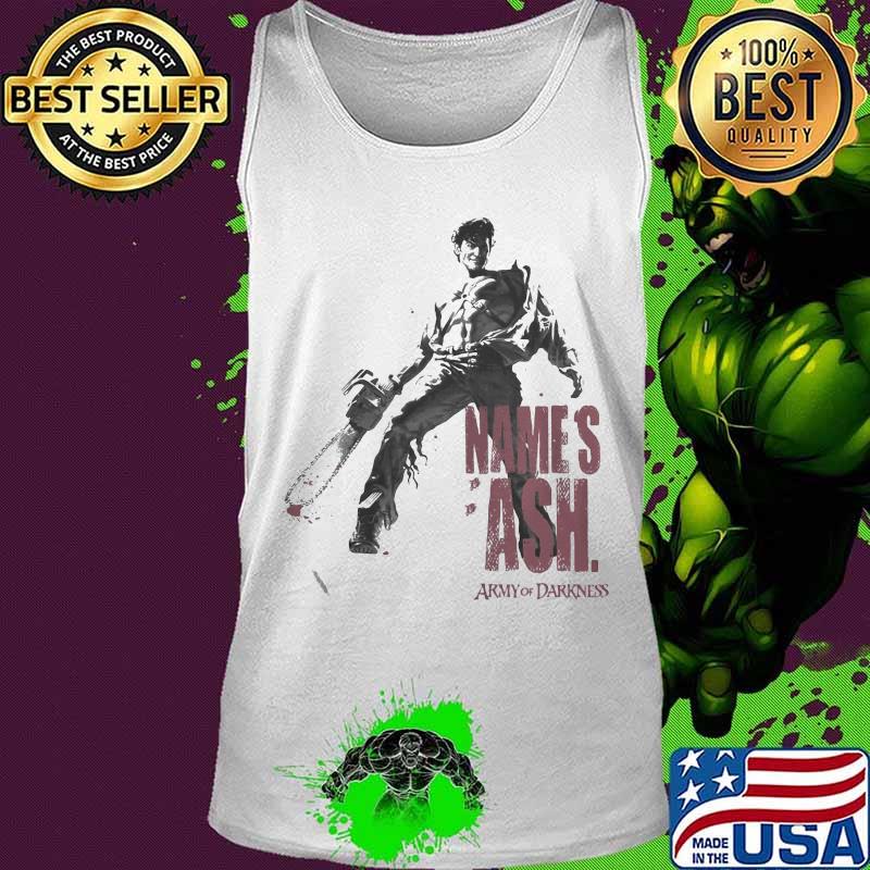Names ash army of darkness s Tank top Names ash army of darkness s Tank top