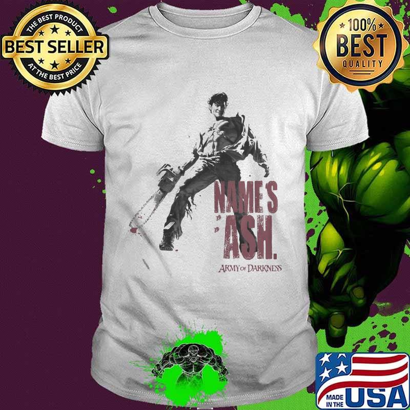 Names ash army of darkness shirt