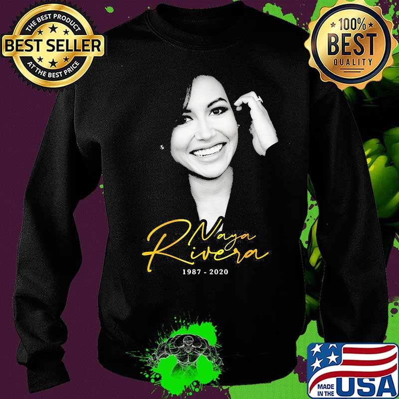 Naya rivera 1987 2020 signature s Sweater Naya rivera 1987 2020 signature s Sweater