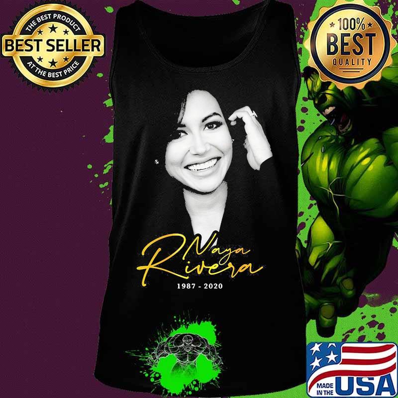Naya rivera 1987 2020 signature s Tank top Naya rivera 1987 2020 signature s Tank top