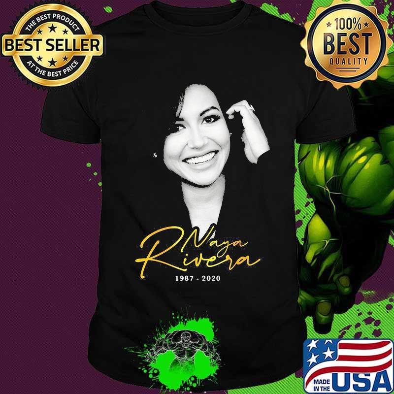 Naya rivera 1987 2020 signature shirt