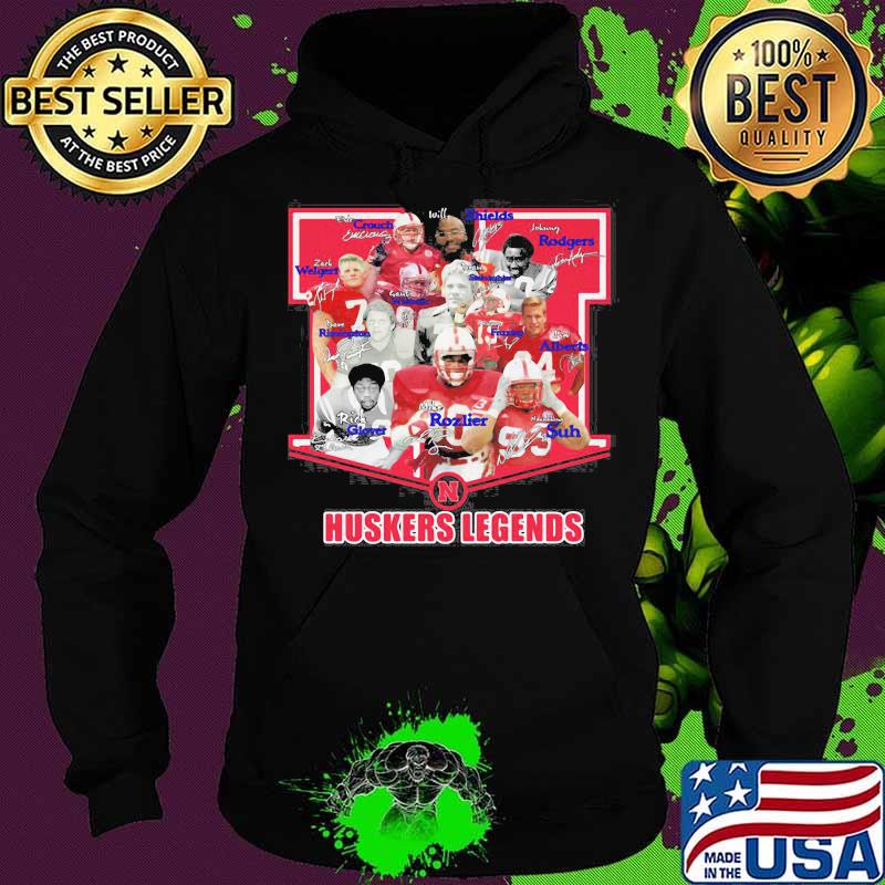 Nebraska cornhuskers football legends players signatures s Hoodie Nebraska cornhuskers football legends players signatures s Hoodie