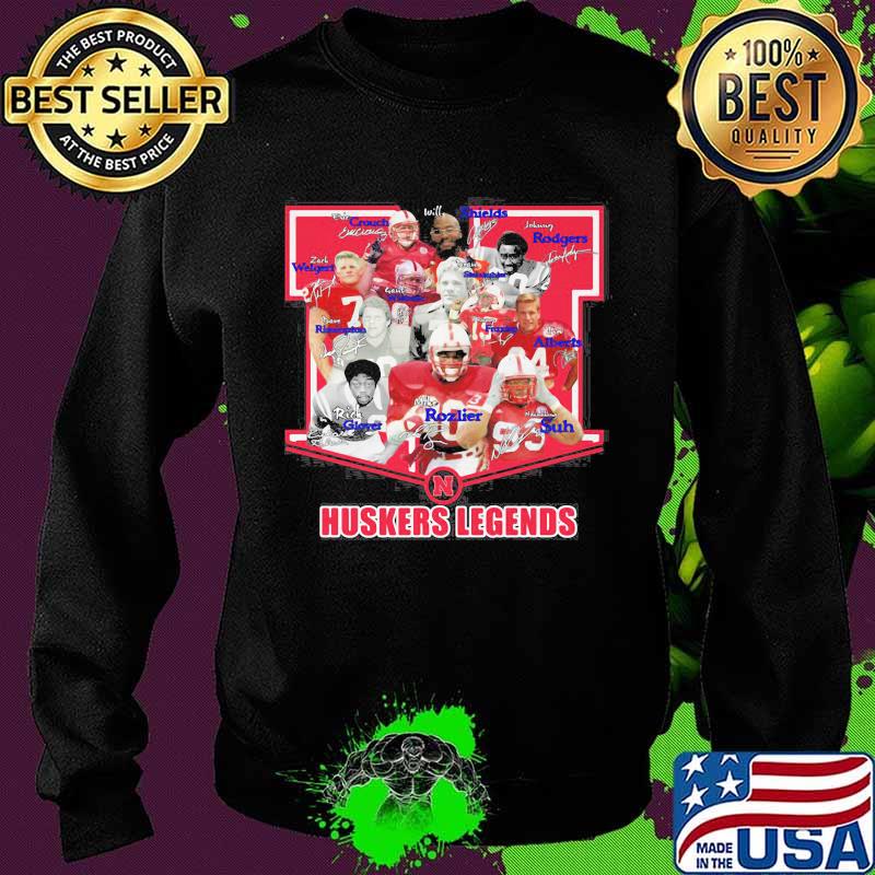 Nebraska cornhuskers football legends players signatures s Sweater Nebraska cornhuskers football legends players signatures s Sweater