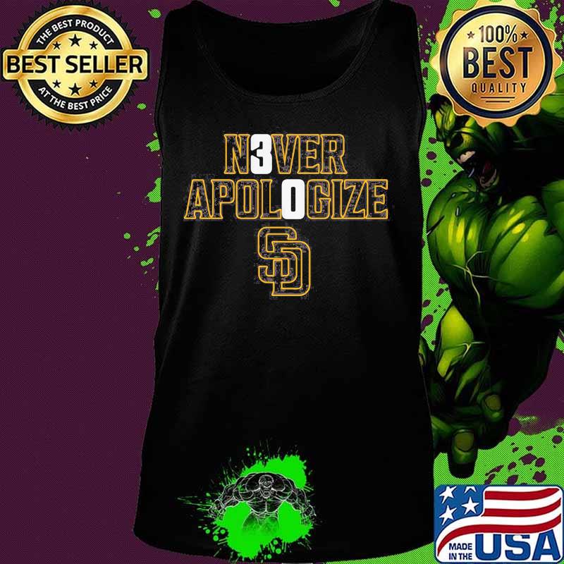 Never apologize san francisco giants s Tank top Never apologize san francisco giants s Tank top