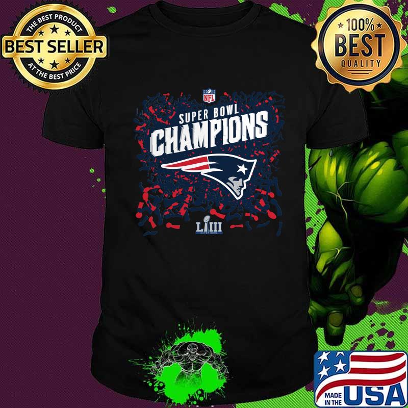 New england patriots super bowl champions shirt