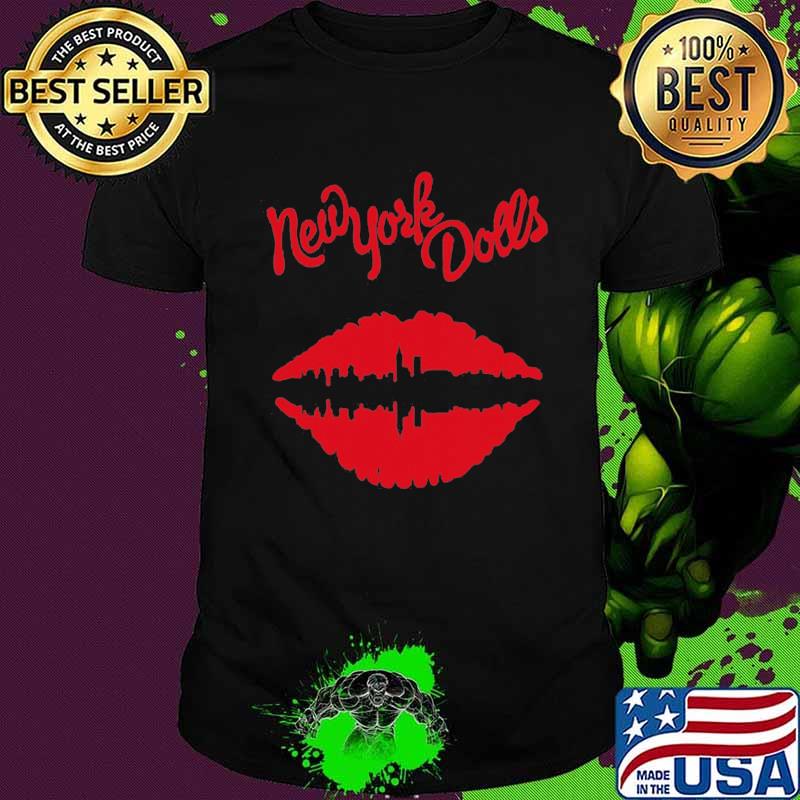 New york dolls band logo shirt