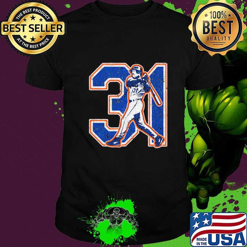 New york mets 31 mike piazza black shirt