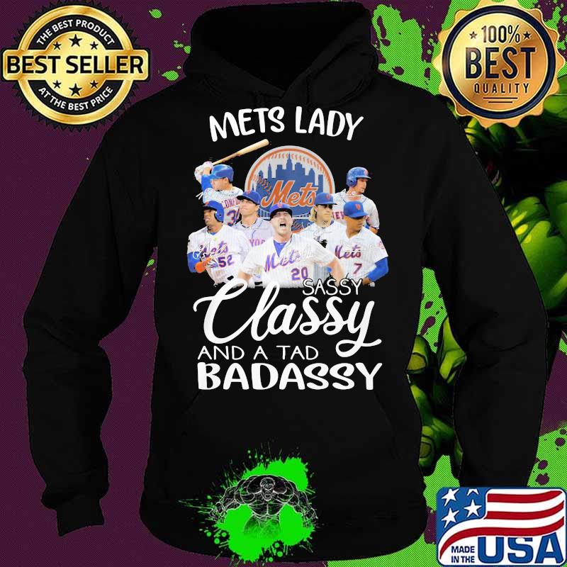 New york mets lady sassy classy and a tad badassy signatures s Hoodie New york mets lady sassy classy and a tad badassy signatures s Hoodie