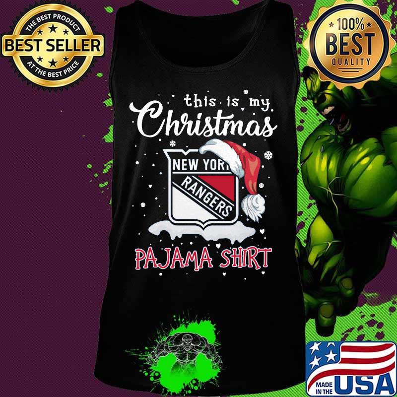 New york rangers this is my christmas pajama s Tank top New york rangers this is my christmas pajama s Tank top