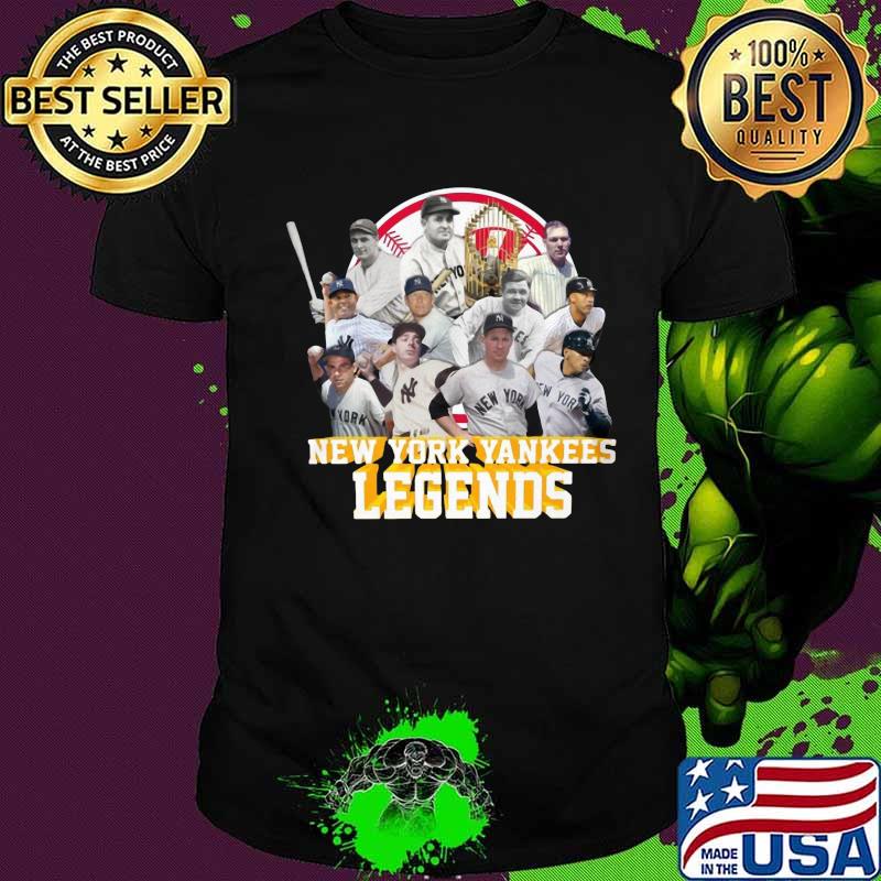 New york yankees baseball legends shirt