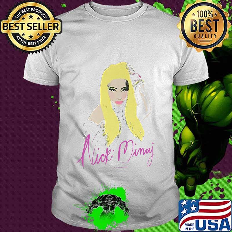 Nicki minaj singer art shirt