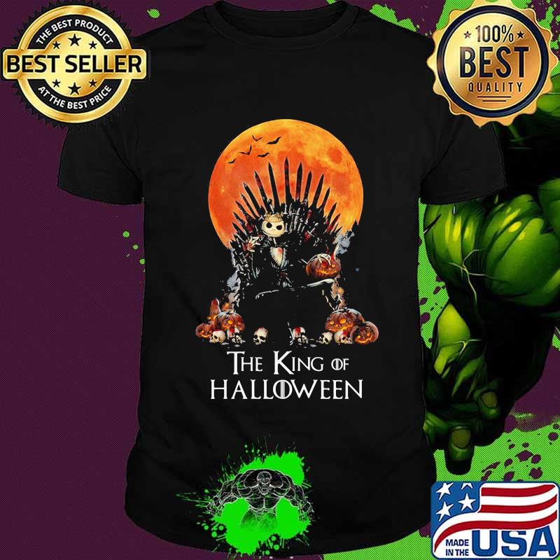 Nightmare jack skellington the king of halloween shirt