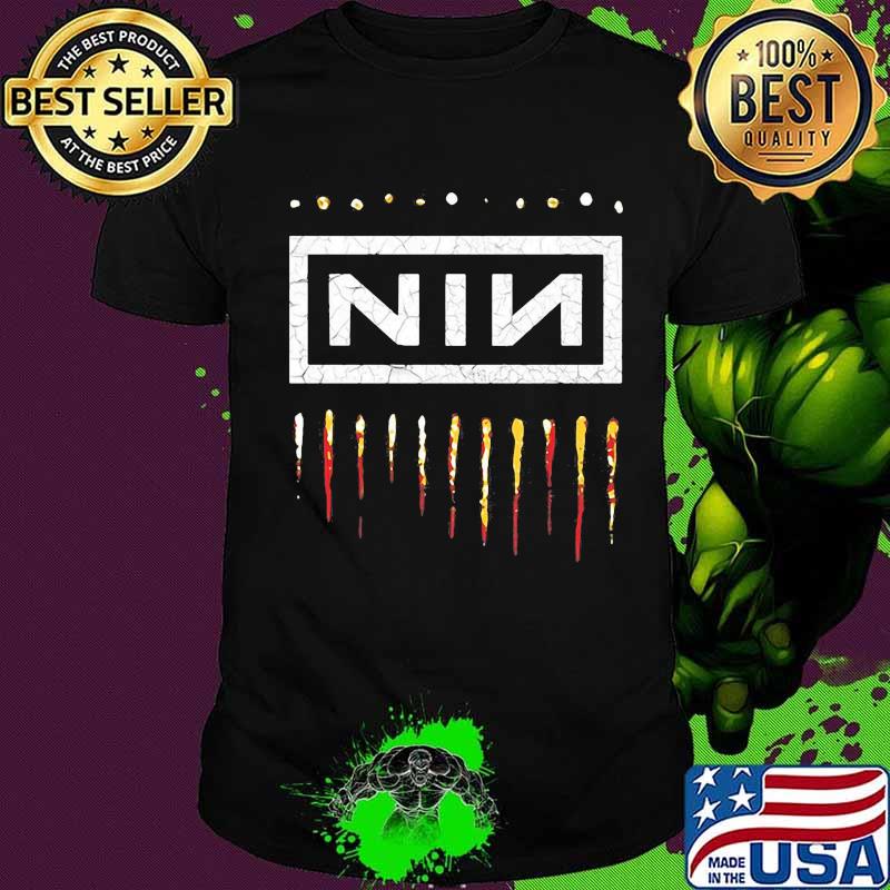 Nine inch nails band logo shirt